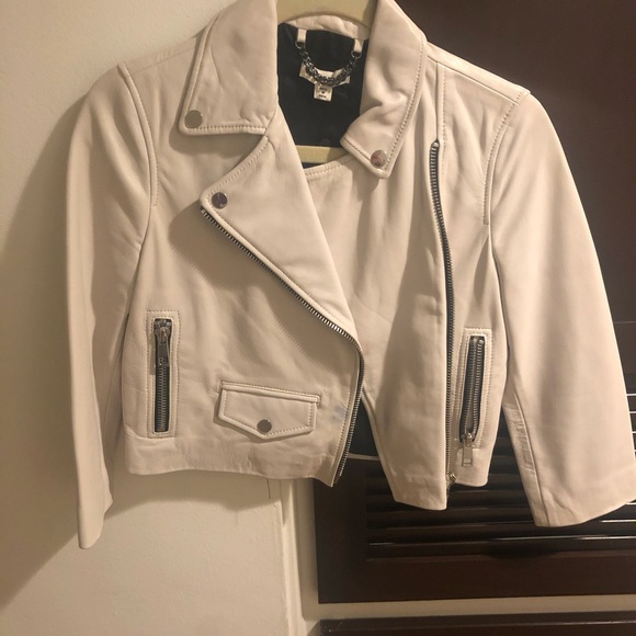 Whistles Jackets & Blazers - Whistles cropped leather jacket